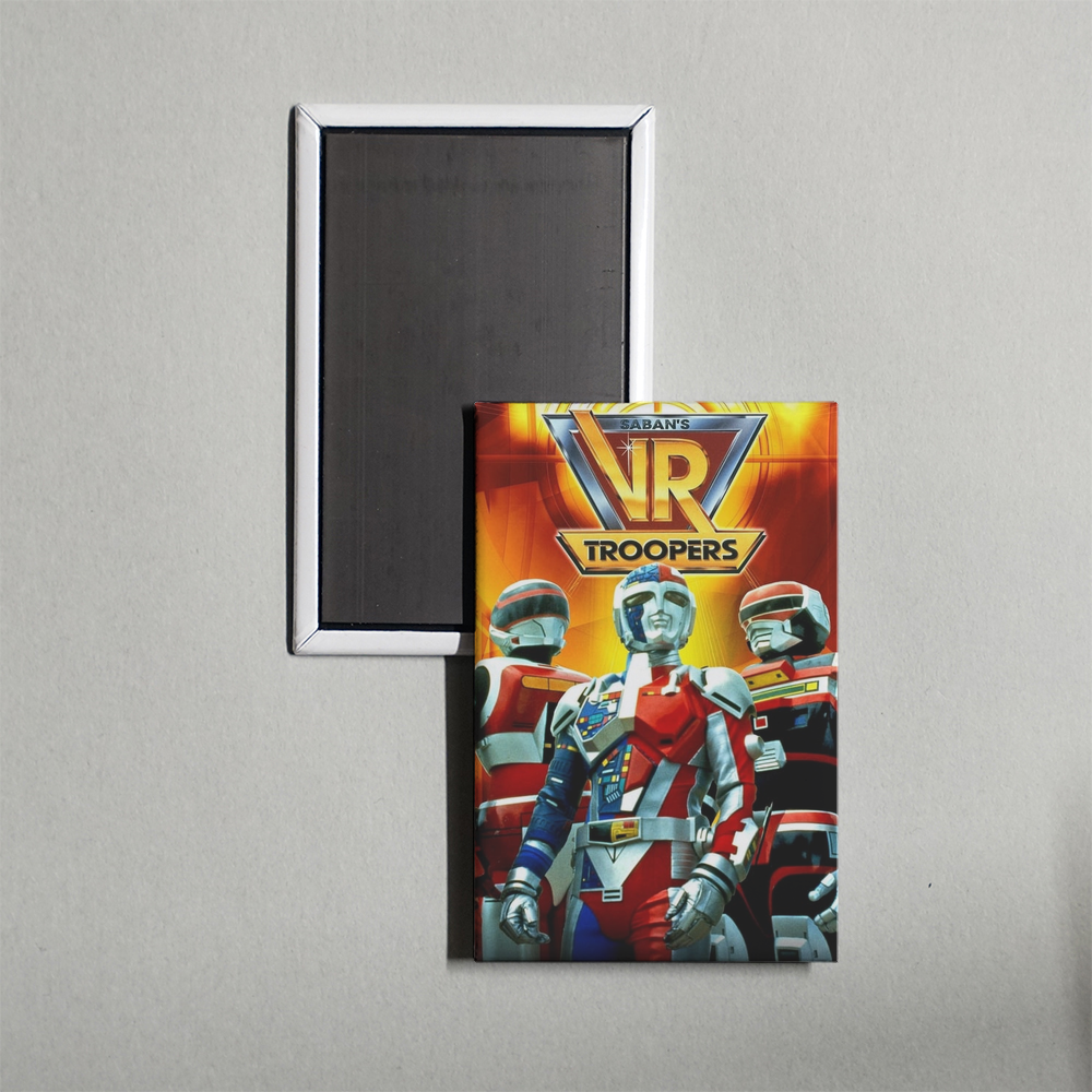VR Troopers TV Show Fridge Magnet