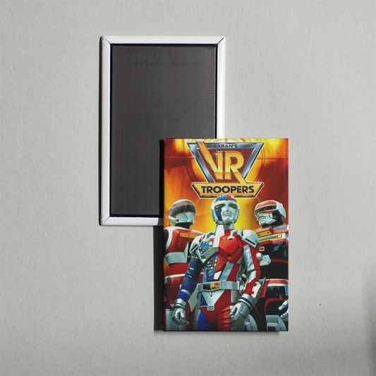 VR Troopers TV Show Fridge Magnet