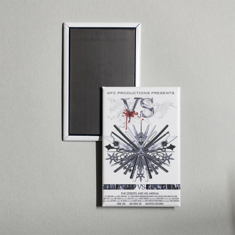 VS The Movie Mini Movie Fridge Magnet