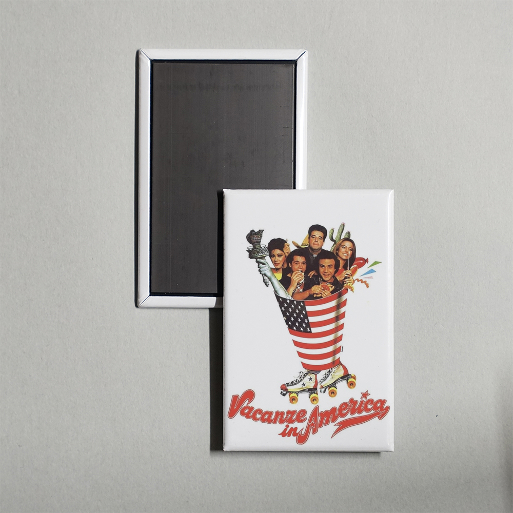 Vacanze in America Mini Movie Fridge Magnet