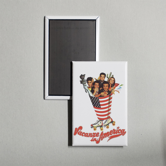 Vacanze in America Mini Movie Fridge Magnet