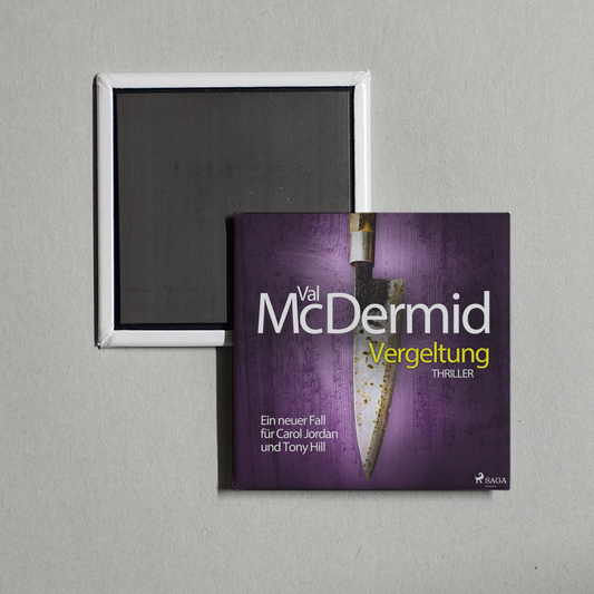 Val McDermid - Vergeltung Album Cover Fridge Magnet