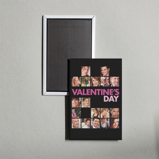 Valentine's Day Mini Movie Fridge Magnet