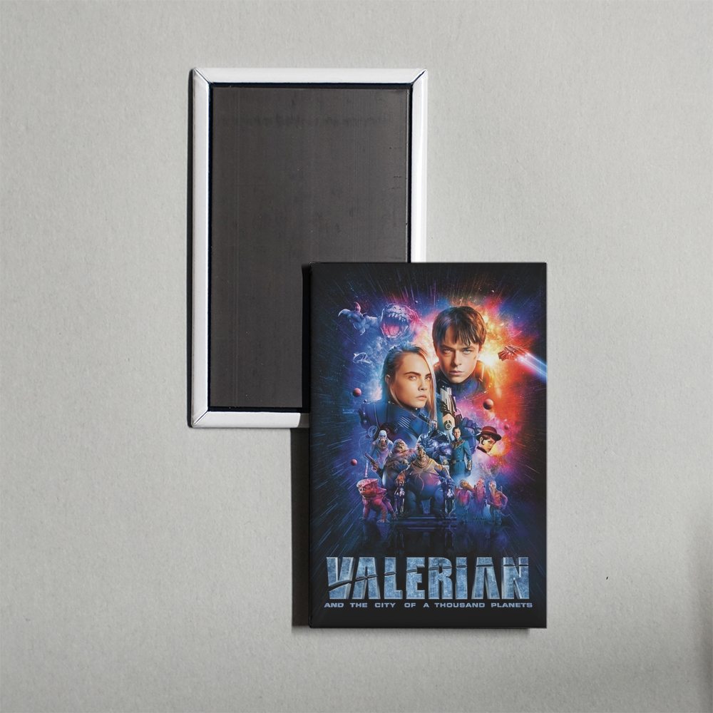 Valerian and the City of a Thousand Planets Mini Movie Fridge Magnet