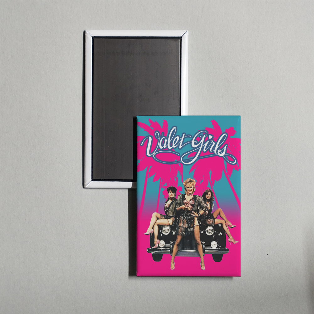 Valet Girls Mini Movie Fridge Magnet
