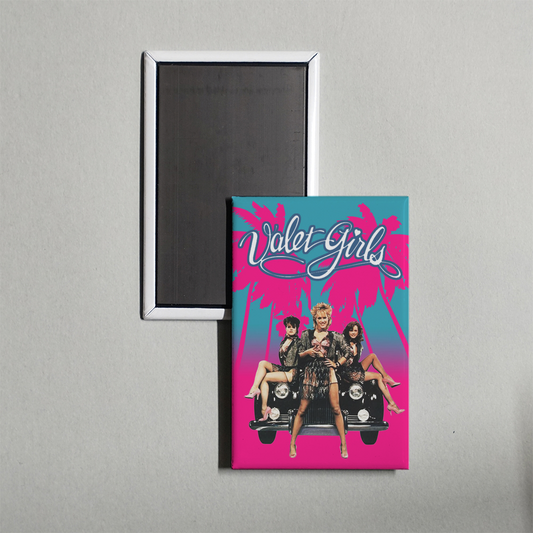 Valet Girls Mini Movie Fridge Magnet