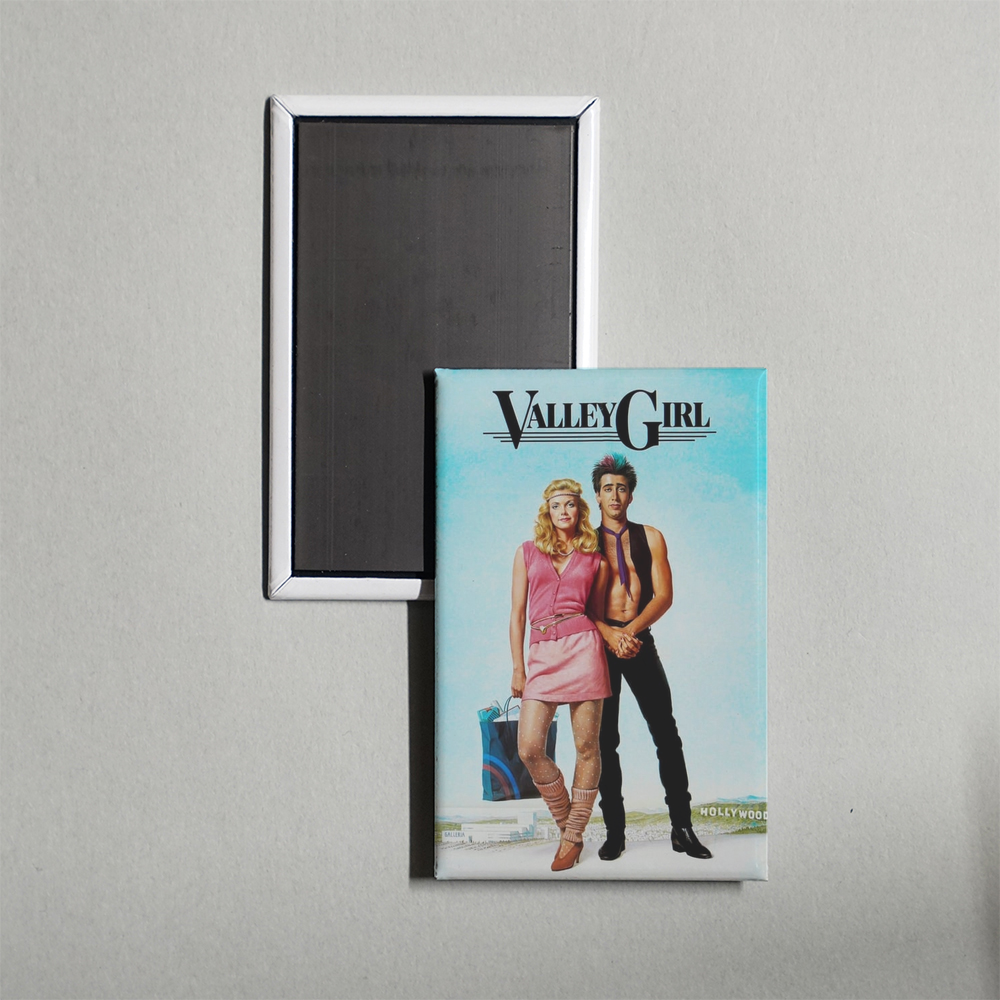 Valley Girl Mini Movie Fridge Magnet