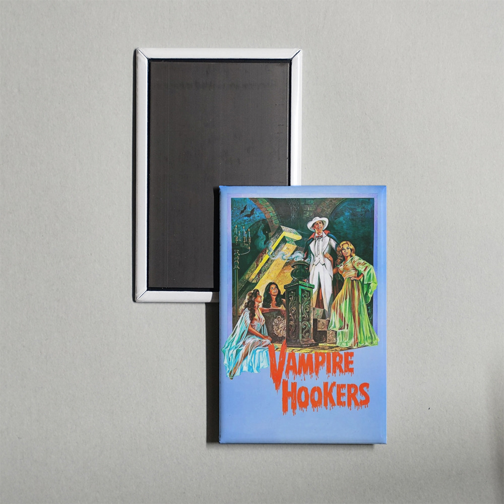 Vampire Hookers Mini Movie Fridge Magnet