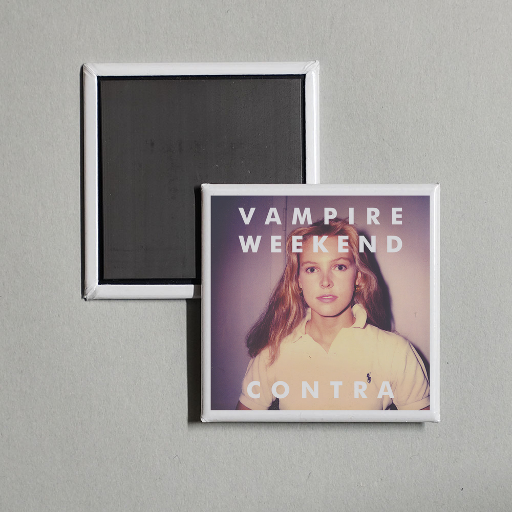 Vampire Weekend - Contra Album Cover Fridge Magnet