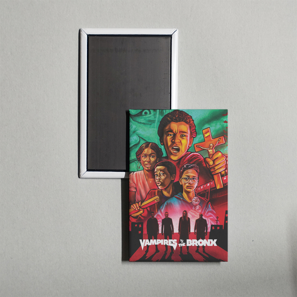 Vampires vs. the Bronx Mini Movie Fridge Magnet