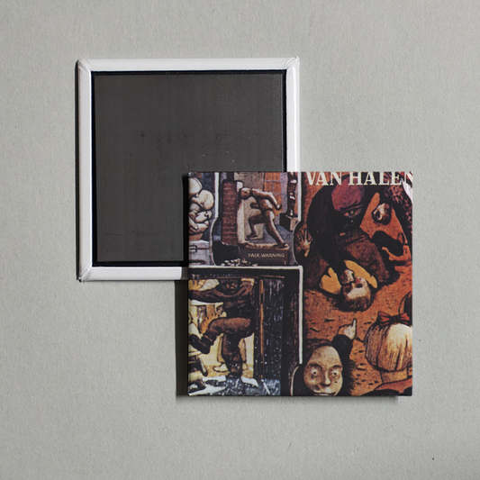 Van Halen - Fair Warning (Remastered) Album Cover Fridge Magnet