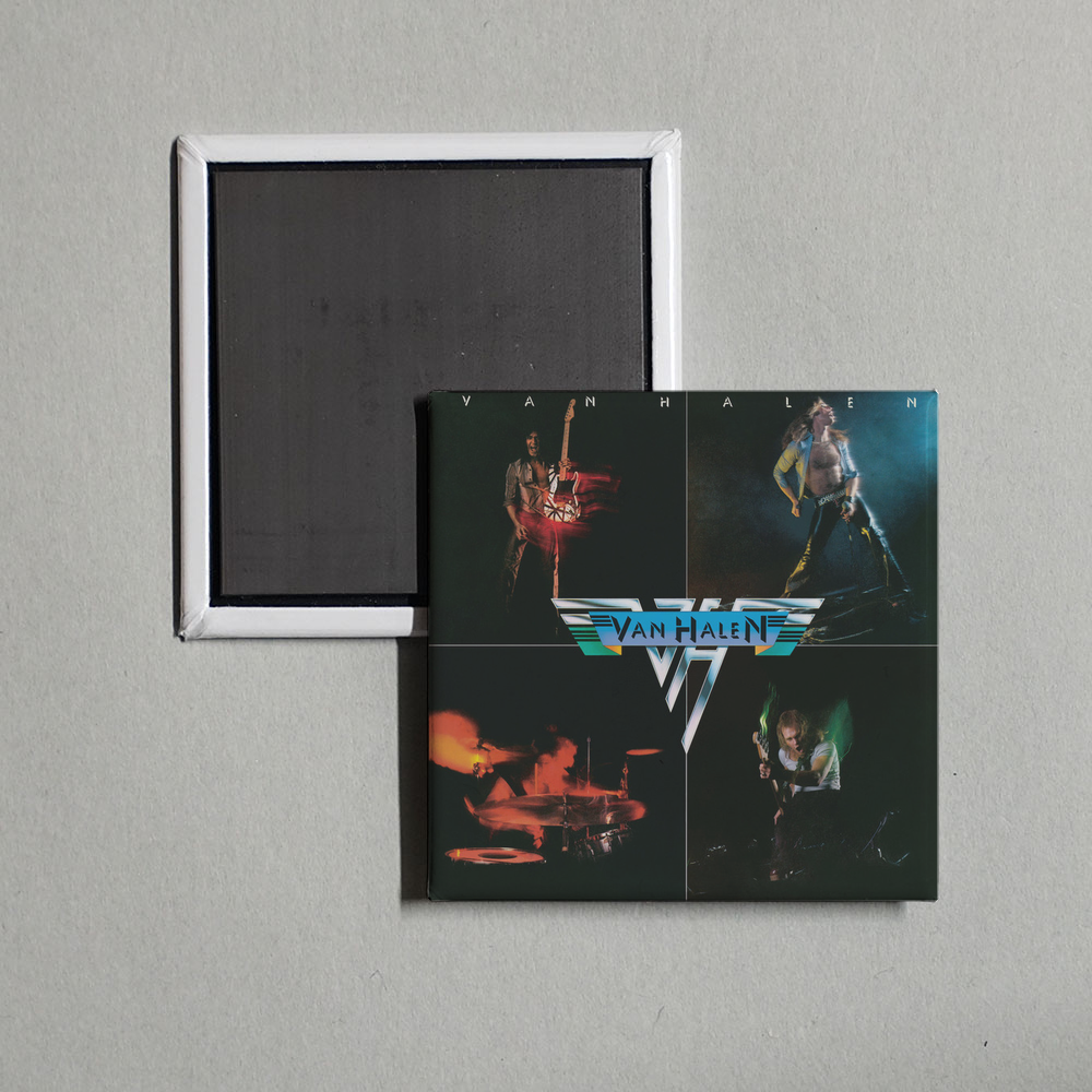 Van Halen - Van Halen (Remastered) Album Cover Fridge Magnet