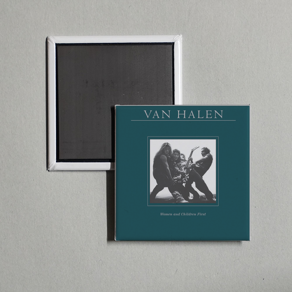 Van Halen - Women and Children First (Remastered) Album Cover Fridge Magnet