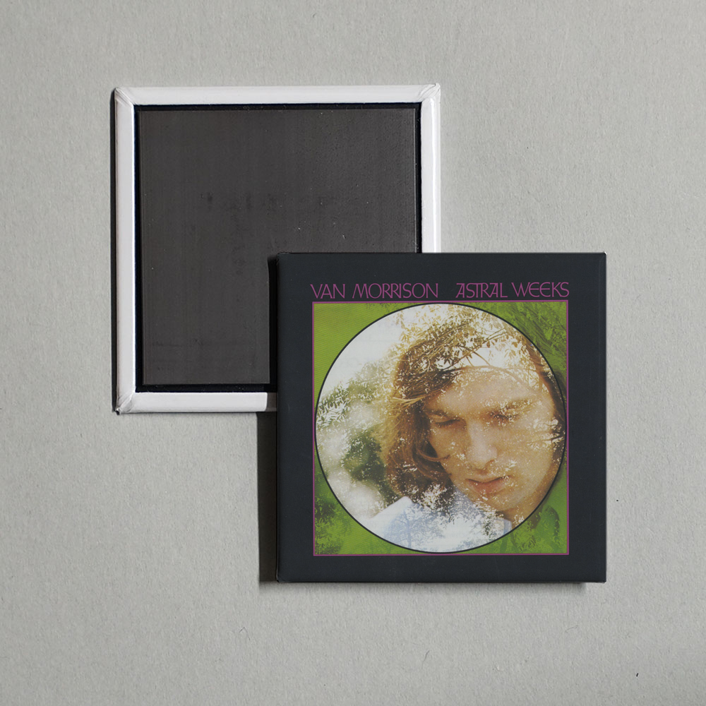 Van Morrison - Astral Weeks Album Cover Fridge Magnet