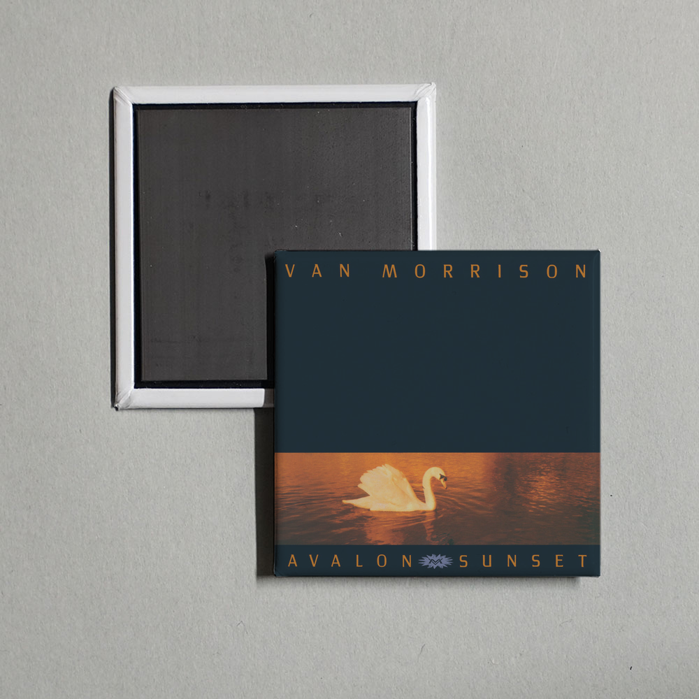 Van Morrison - Avalon Sunset Album Cover Fridge Magnet