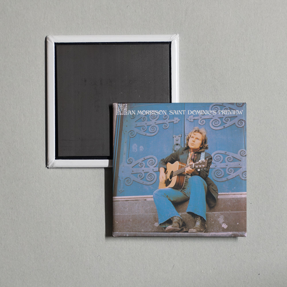 Van Morrison - Saint Dominic's Preview Album Cover Fridge Magnet