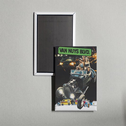 Van Nuys Blvd. Mini Movie Fridge Magnet
