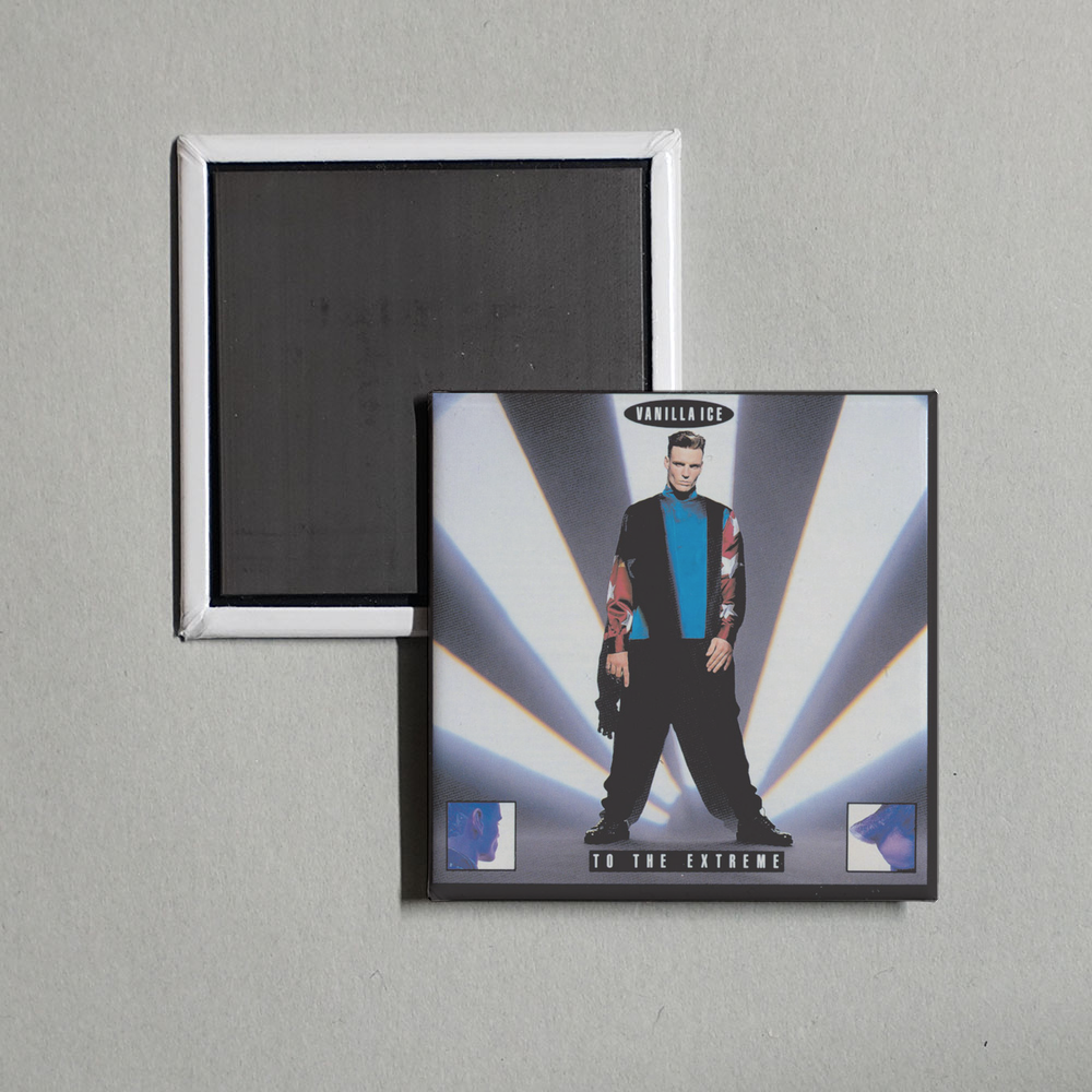 Vanilla Ice - To The Extreme Album Cover Fridge Magnet