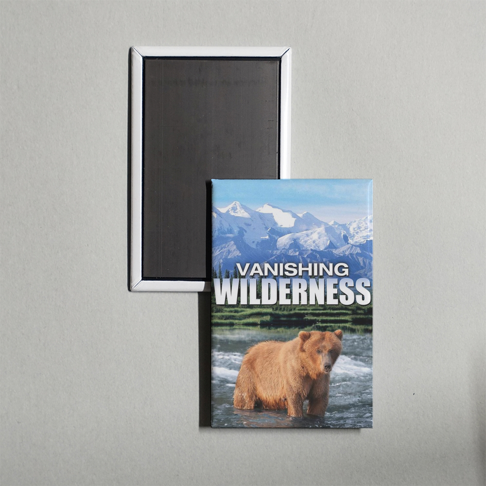 Vanishing Wilderness Mini Movie Fridge Magnet