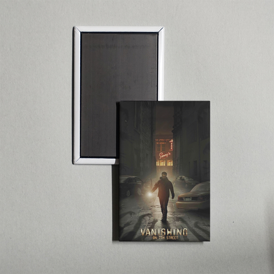 Vanishing on 7th Street Mini Movie Fridge Magnet