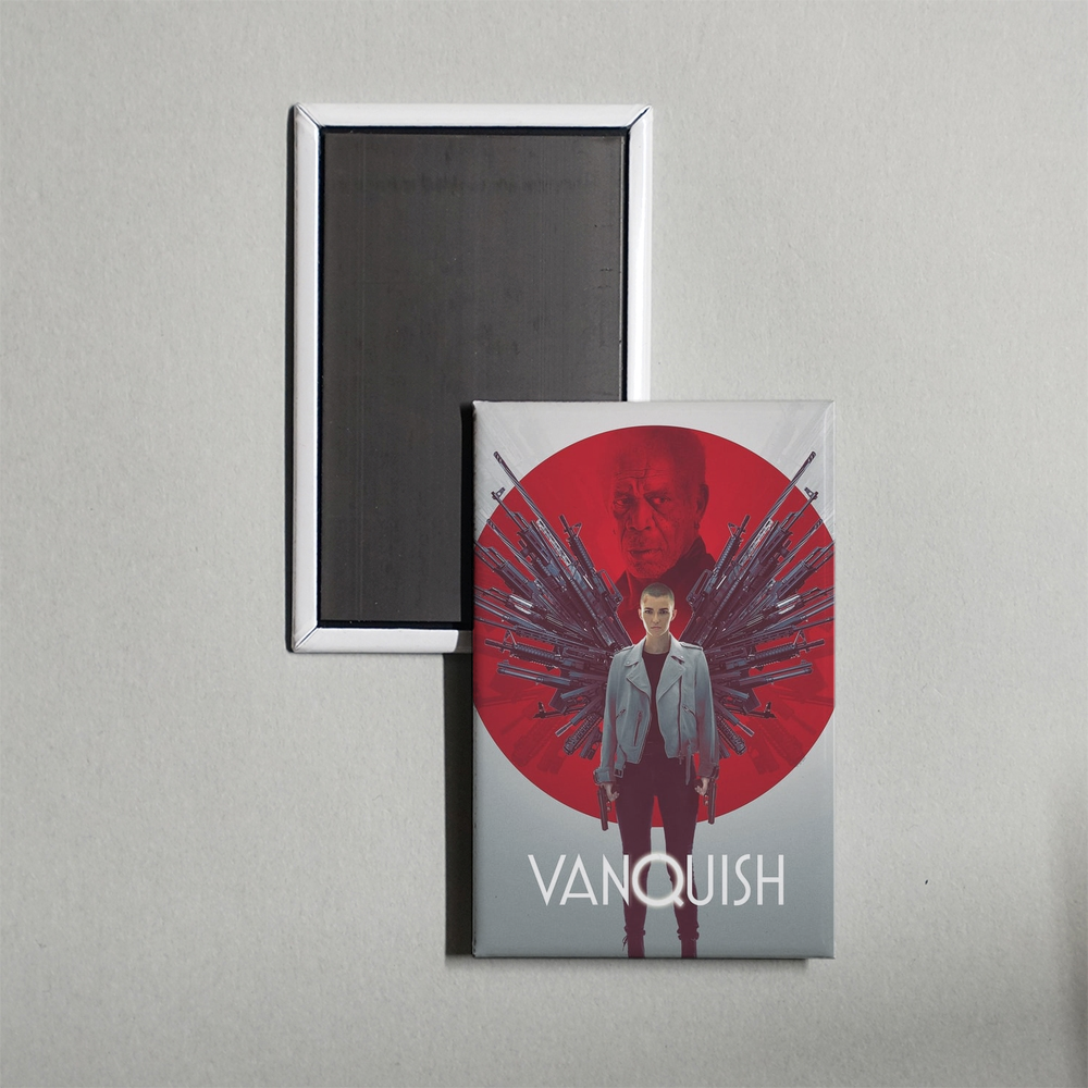 Vanquish Mini Movie Fridge Magnet