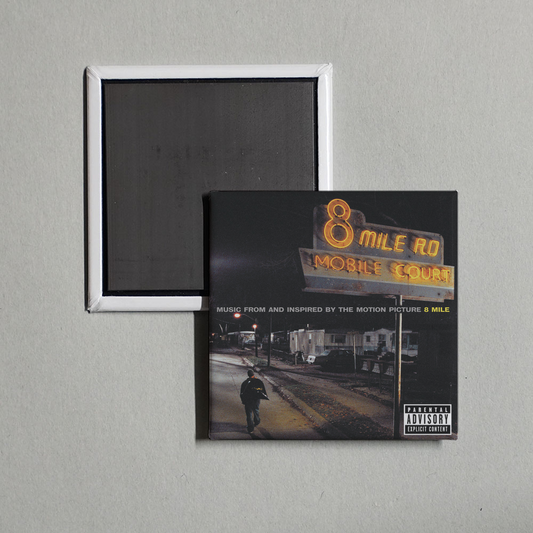 Various Artists - 8 Mile (Music From And Inspired By The Motion Picture) Album Cover Fridge Magnet