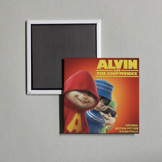 Various Artists - Alvin And The Chipmunks (Original Motion Picture Soundtrack) Album Cover Fridge Magnet