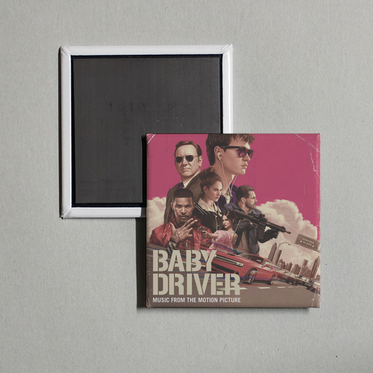 Various Artists - Baby Driver (Music from the Motion Picture) Album Cover Fridge Magnet