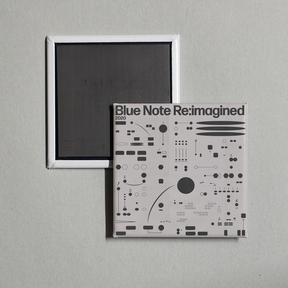 Various Artists - Blue Note Reimagined Album Cover Fridge Magnet
