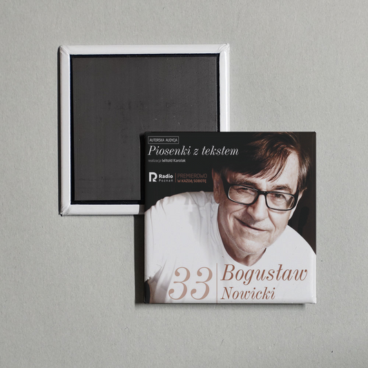 Various Artists - Bogusław nowicki, piosenki z Tekstem (Nr 33) Album Cover Fridge Magnet