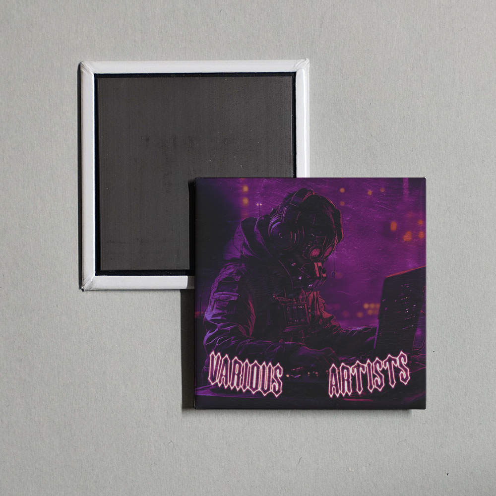 Various Artists - Classic Minimal Moods Vol.1 Album Cover Fridge Magnet
