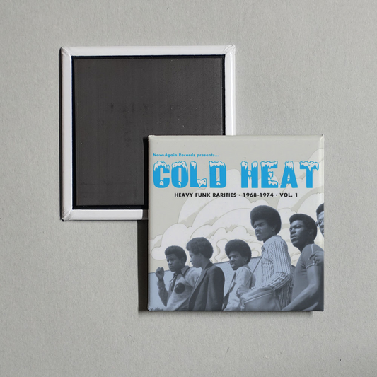Various Artists - Cold Heat Heavy Funk Rarities 1968-1974 (Vol.1) Album Cover Fridge Magnet