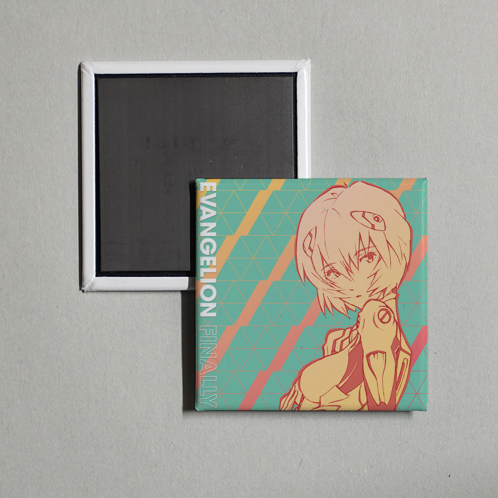Various Artists - Evangelion Finally Album Cover Fridge Magnet