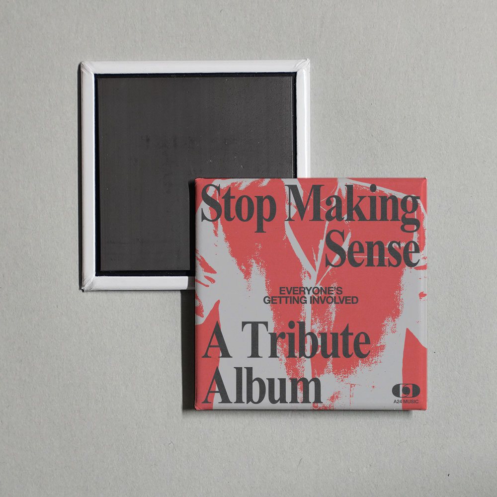 Various Artists - Everyone's Getting Involved A Tribute to Talking Heads' Stop Making Sense Album Cover Fridge Magnet