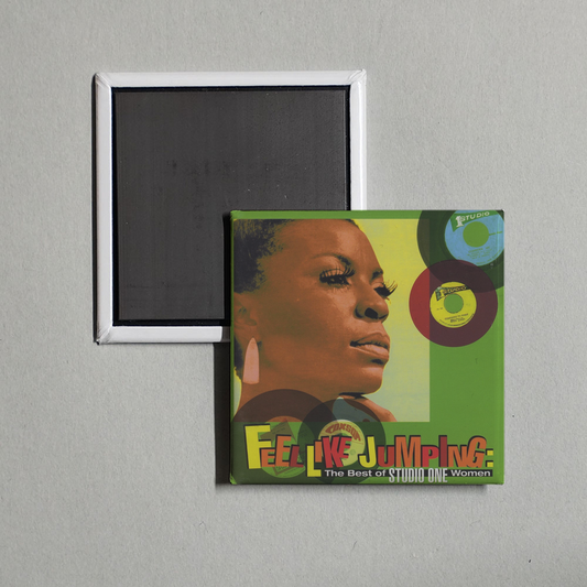 Various Artists - Feel Like Jumping The Best of Studio One Women Album Cover Fridge Magnet