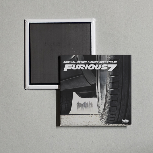 Various Artists - Furious 7 Original Motion Picture Soundtrack Album Cover Fridge Magnet