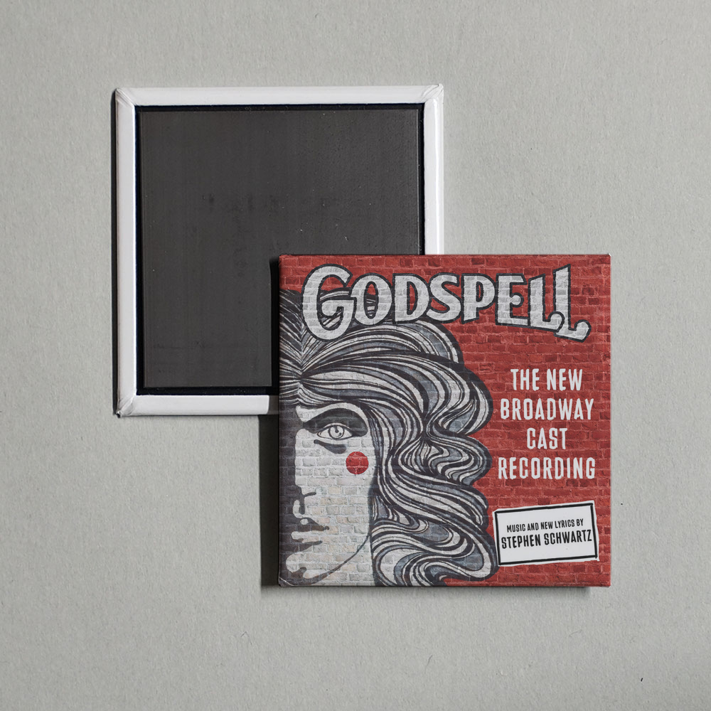 Various Artists - Godspell (The New Broadway Cast Recording) Album Cover Fridge Magnet