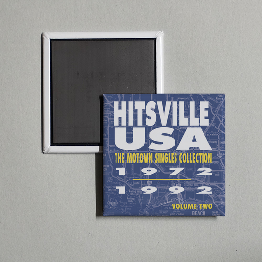 Various Artists - Hitsville USA, The Motown Collection 1972-1992 Album Cover Fridge Magnet
