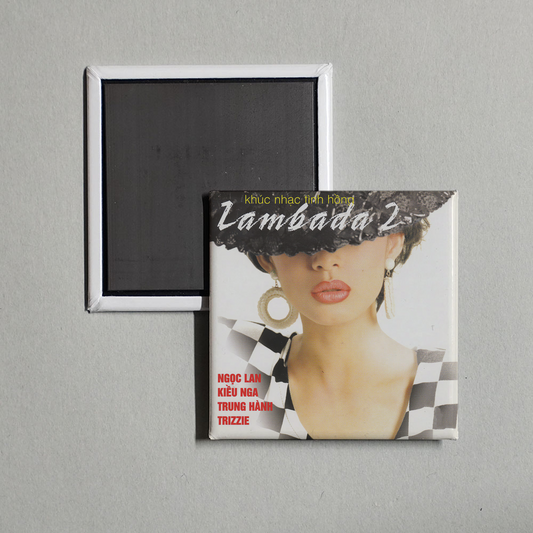 Various Artists - Khúc nhạc tình hồng Lambada 2 Album Cover Fridge Magnet
