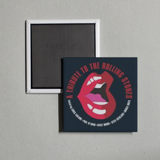 Various Artists - Let's Get Stoned Again (A Tribute To The Rolling Stones) Album Cover Fridge Magnet