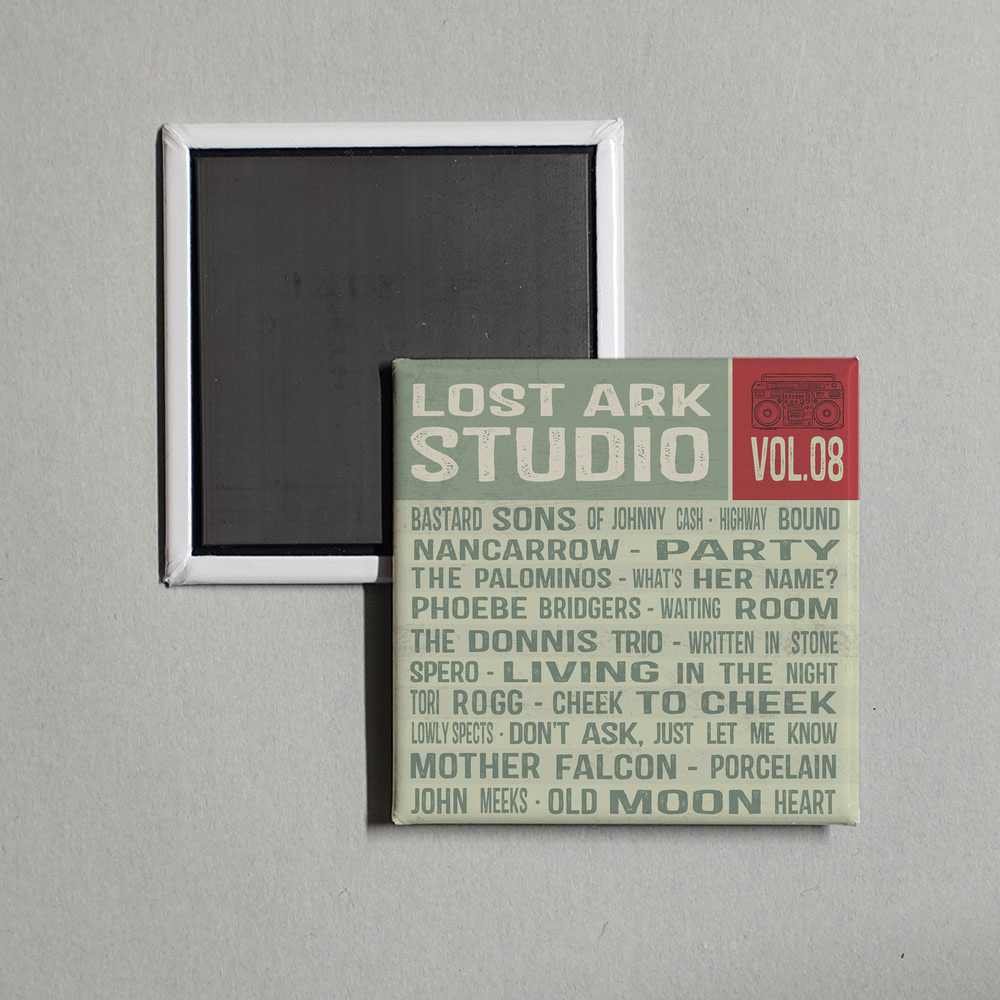 Various Artists - Lost Ark Studio Compilation, Vol. 8 Album Cover Fridge Magnet