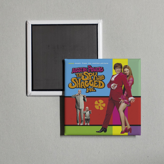 Various Artists - More Music From The Motion Picture Austin Powers The Spy Who Shagged Me Album Cover Fridge Magnet