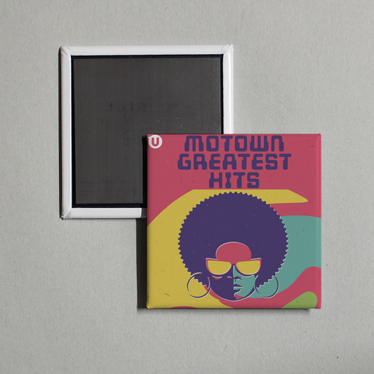 Various Artists - Motown Greatest Hits Album Cover Fridge Magnet