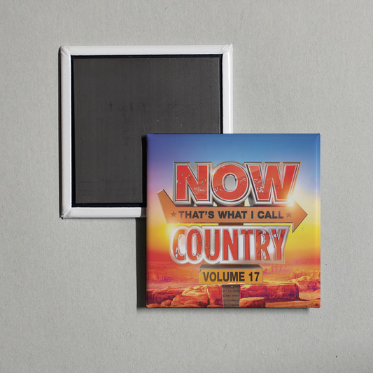 Various Artists - NOW That's What I Call Country Vol. 17 Album Cover Fridge Magnet