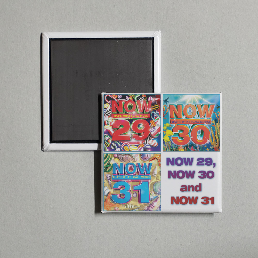 Various Artists - NOW That's What I Call Music 29, 30, 31 Album Cover Fridge Magnet