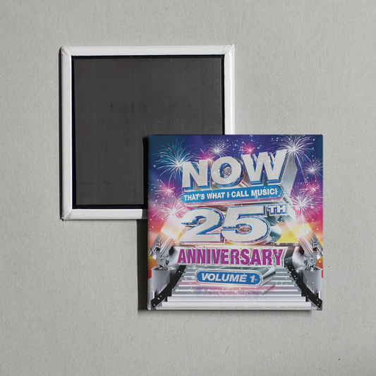 Various Artists - NOW That's What I Call Music! 25th Anniversary Volume 1 Album Cover Fridge Magnet