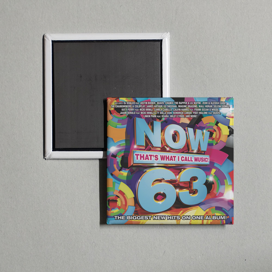 Various Artists - NOW That's What I Call Music, Vol. 63 Album Cover Fridge Magnet
