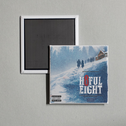 Various Artists - Quentin Tarantino's The Hateful Eight (Original Motion Picture Soundtrack) Album Cover Fridge Magnet