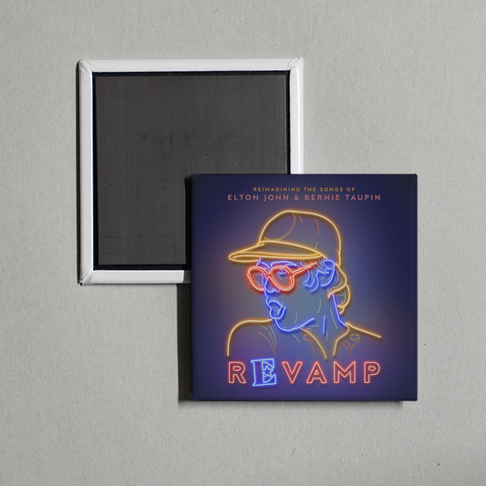 Various Artists - Revamp The Songs Of Elton John & Bernie Taupin Album Cover Fridge Magnet