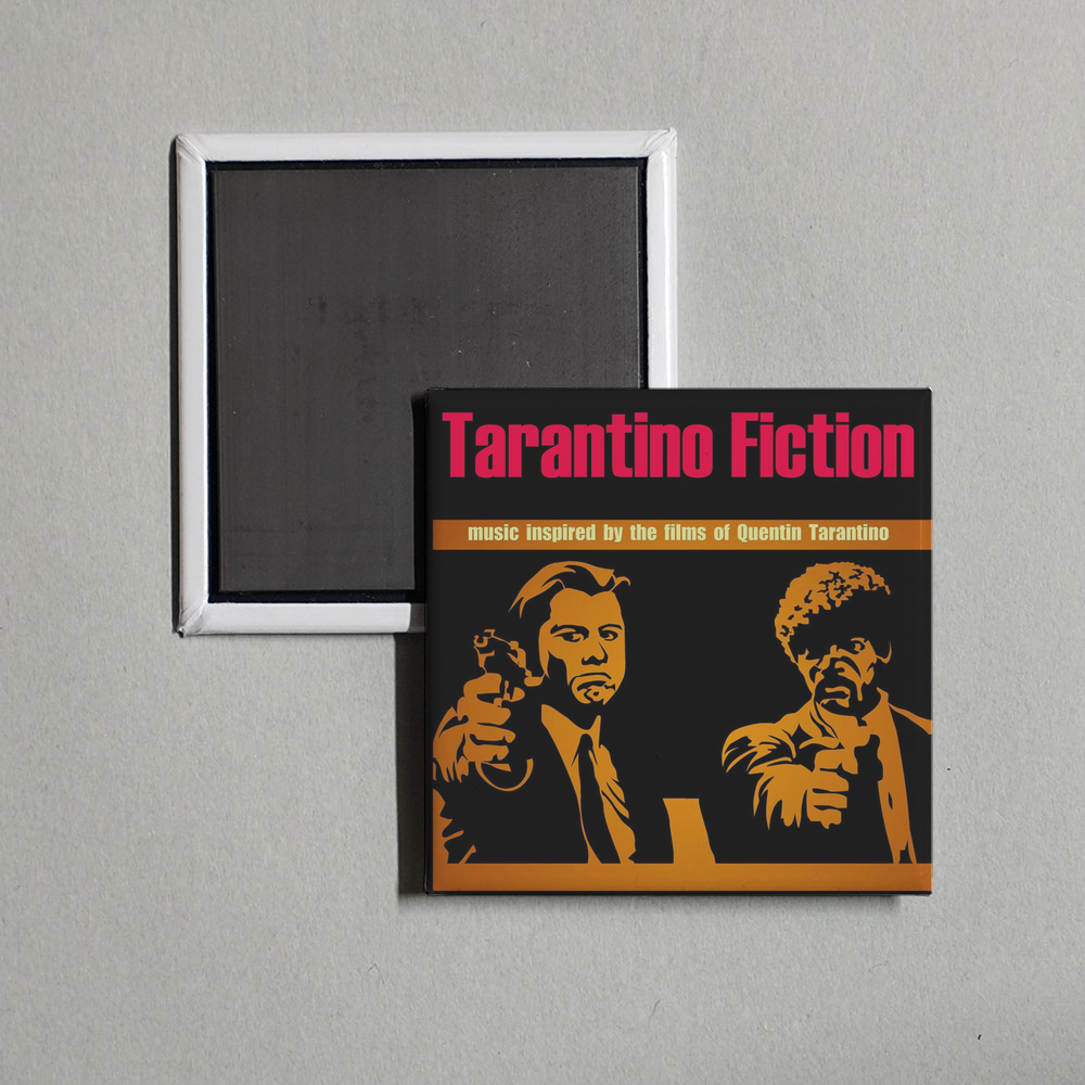 Various Artists - Tarantino Fiction Album Cover Fridge Magnet